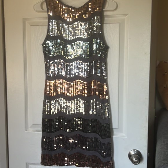 After 5 Dress in metallic shimmers!! - Picture 2 of 2